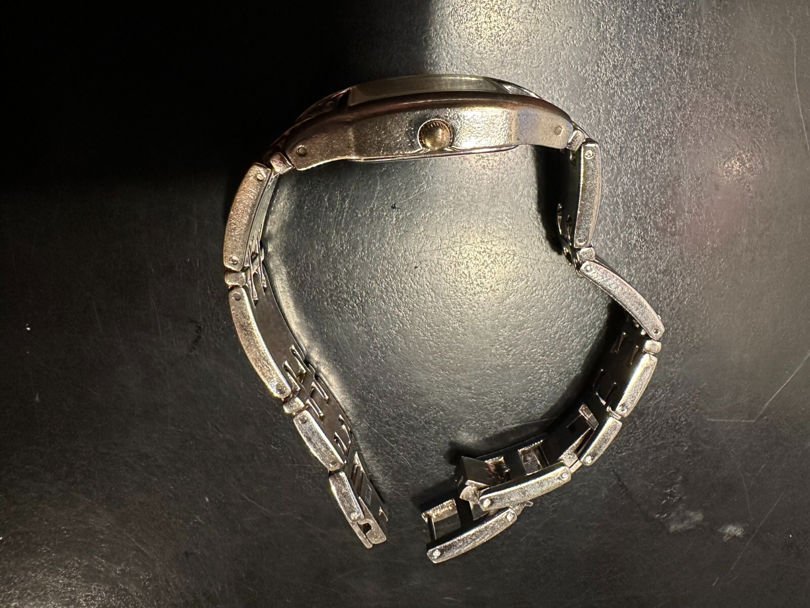 Anne Klein watch rectangular Silver Tone Stainles… - image 6