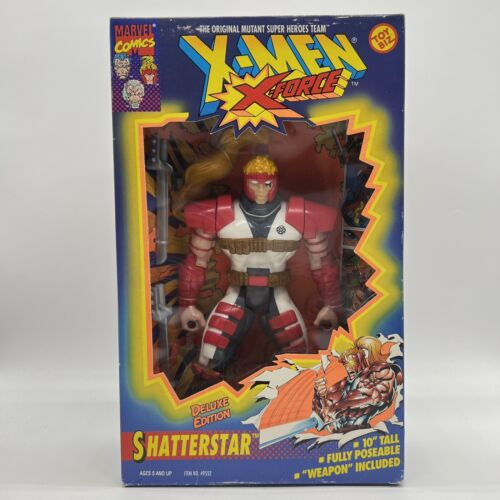X-MEN X-Force Shatterstar Deluxe Edition 10" Tall Poseable Weapon Included New - Imagen 1 de 7