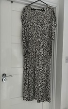 Mango printed long dress