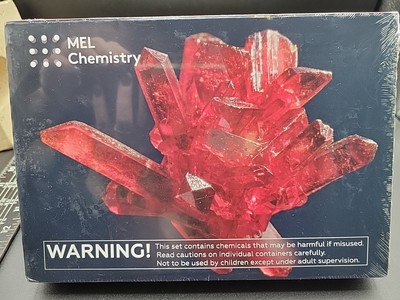 Mel Cemistry Science Kit Crystals Homeschool New Factory Sealed 10+ Age