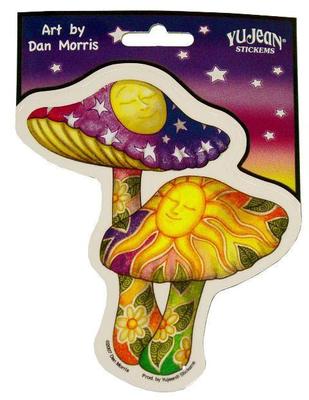 5'' Dan Morris Mushrooms Sticker