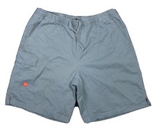 Vtg 90 s NIKE Active Cargo Shorts, Elastic Waistband W/ Black And Red Tag