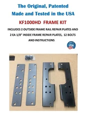 HD MOWER FRAME REPAIR KIT FOR HUSQVARNA, POULAN, ARIENS, CRAFTSMAN .PATENTED