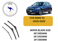WIPER BLADES FOR BMW X1 2015-2022 (F48)