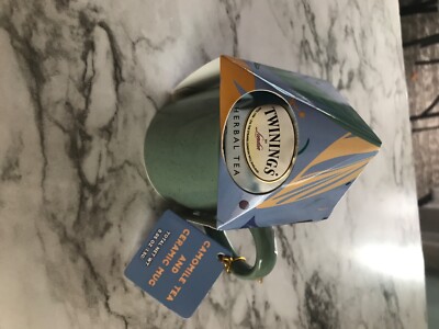 herbal tea and ceramic mug