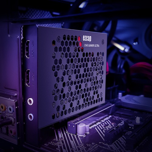 Ezcap Live Streaming Video Capture Card Ultra 4K 60fps PCI-E Game Recorder Box - Picture 5 of 12
