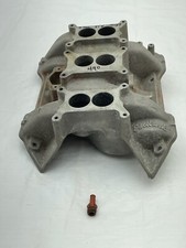 1969 Mopar 440 6 Pack Aluminum Intake Manifold 3x2 Original Mopar B Body