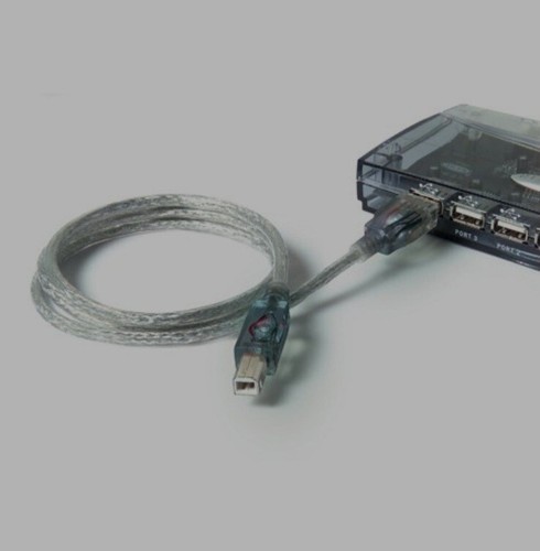 BELKIN USB LED LIGHTED CABLE Type A Male To Type B Male 1.8m Printer Cable - 第 4/4 張圖片