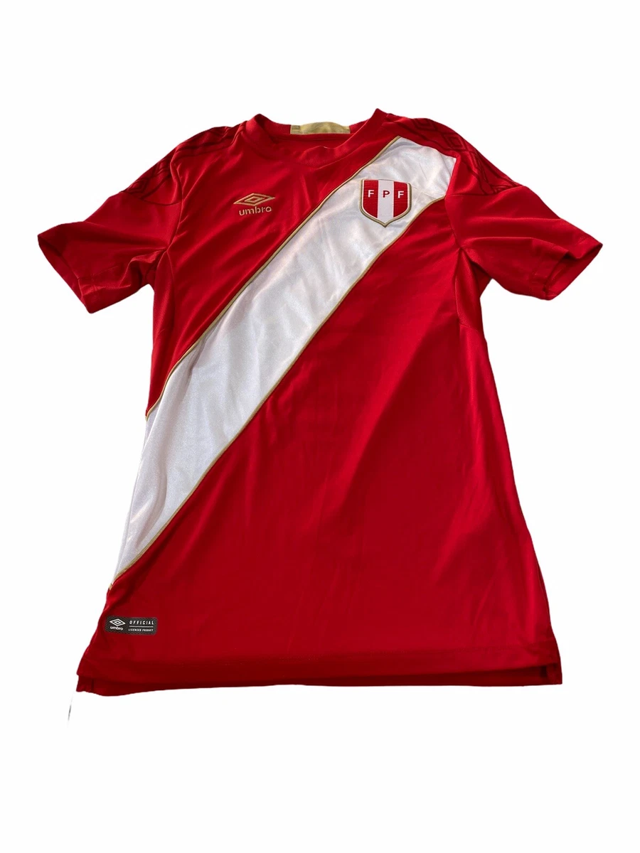 Maillot Extérieur Pérou Umbro 2004-2005 - Rouge - Taille L - Occasion