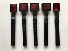 Gottlieb Devil's Dare Pinball Machine Drop Targets Set of 5 Brand New