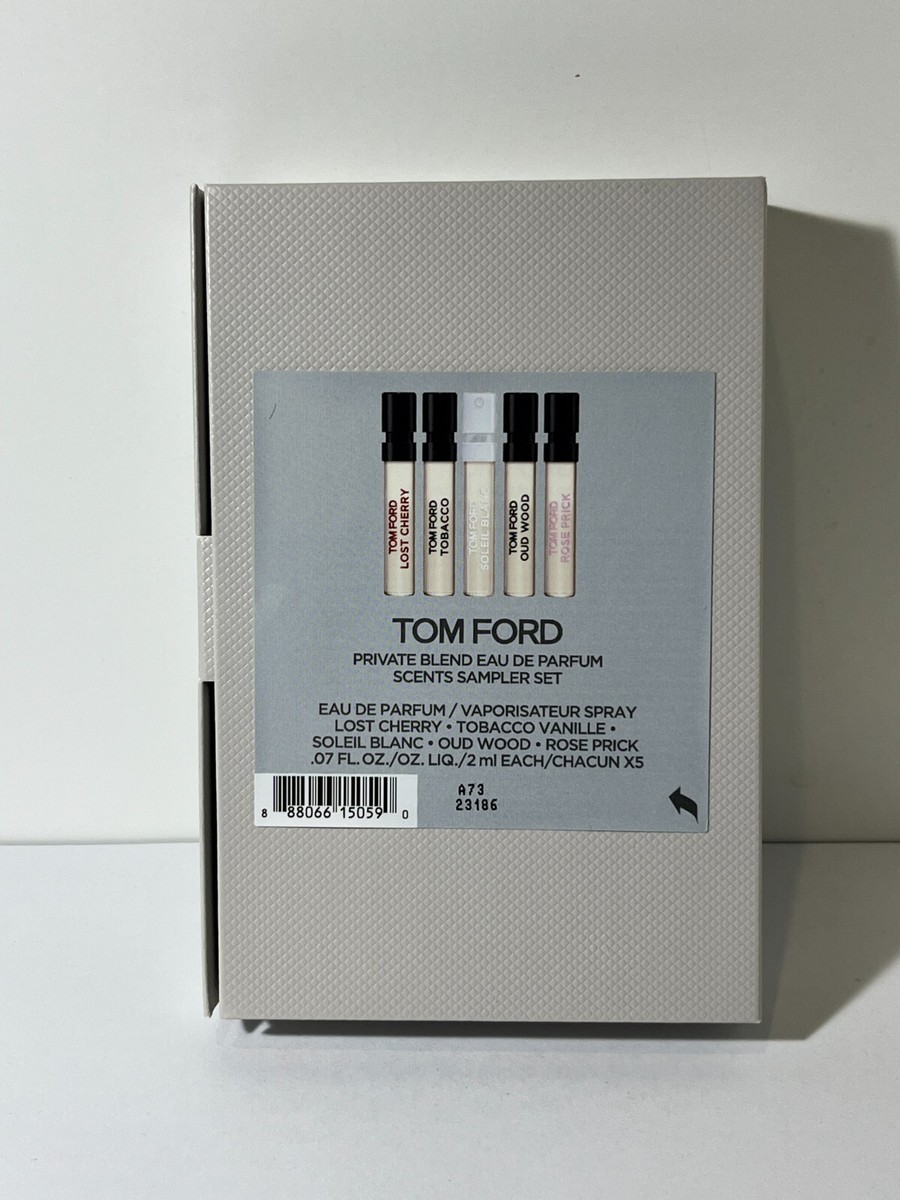 Tom Ford Private Blend EDP Scents Sampler Set, 5 X .07oz/2ml Each