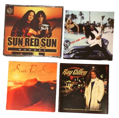 Sun Red Sun 3 disc CD box set ''Sunset'' Signed by Guitarist-Mint-Alice In Chains