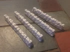MARX PLAYSET RECAST SET OF FOUR 8" STONE WALLS SP MINT