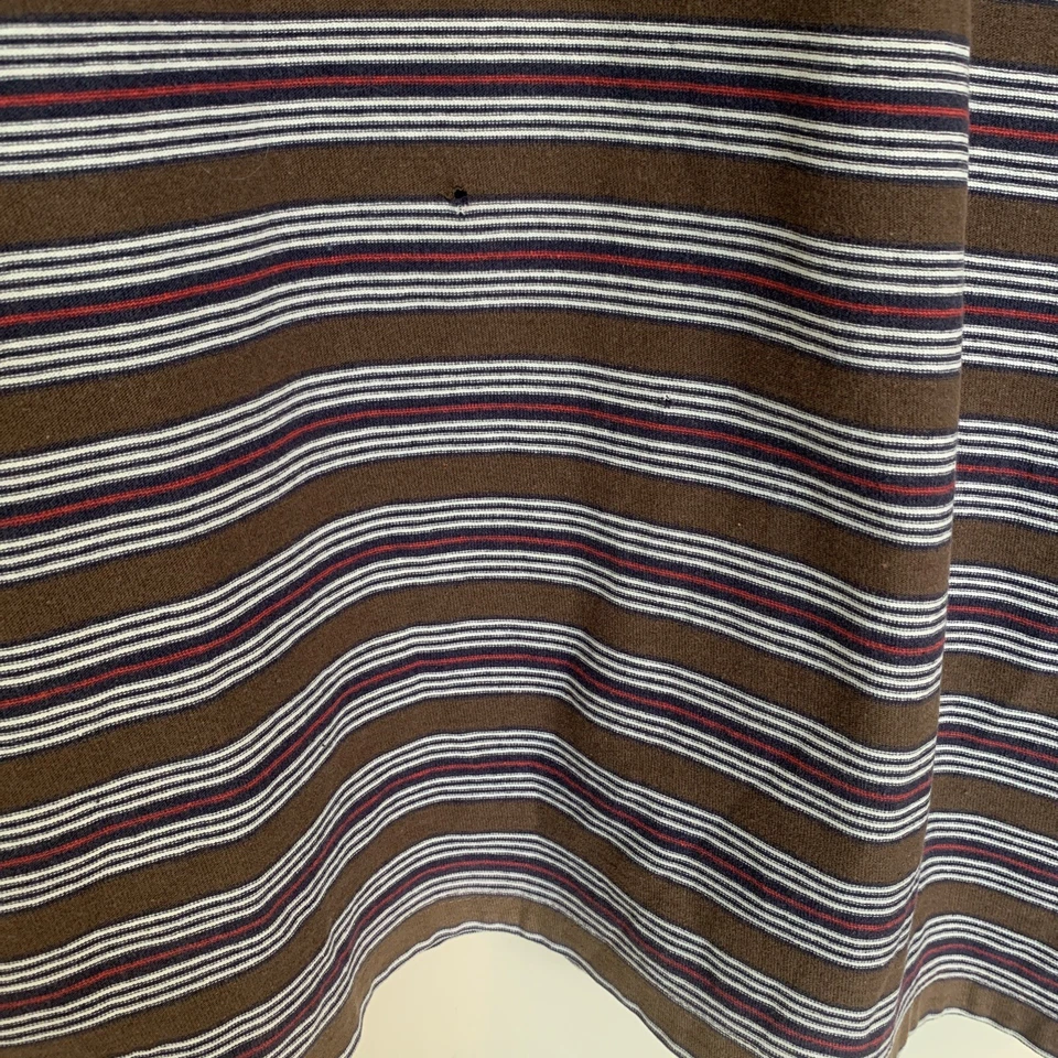 Billabong surfplus Mens T Shirt Size L Chest 110cm Brown Stripes  CottonPolyeser - Image 4 of 4