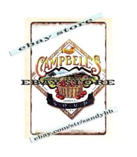 Campbell's Soup metal tin sign love metal wall hanging