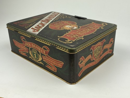 Vintage Jack Daniel's Whiskey No.7 Poker Chip Set in Hudson Scott & Sons Tin - Picture 3 of 9