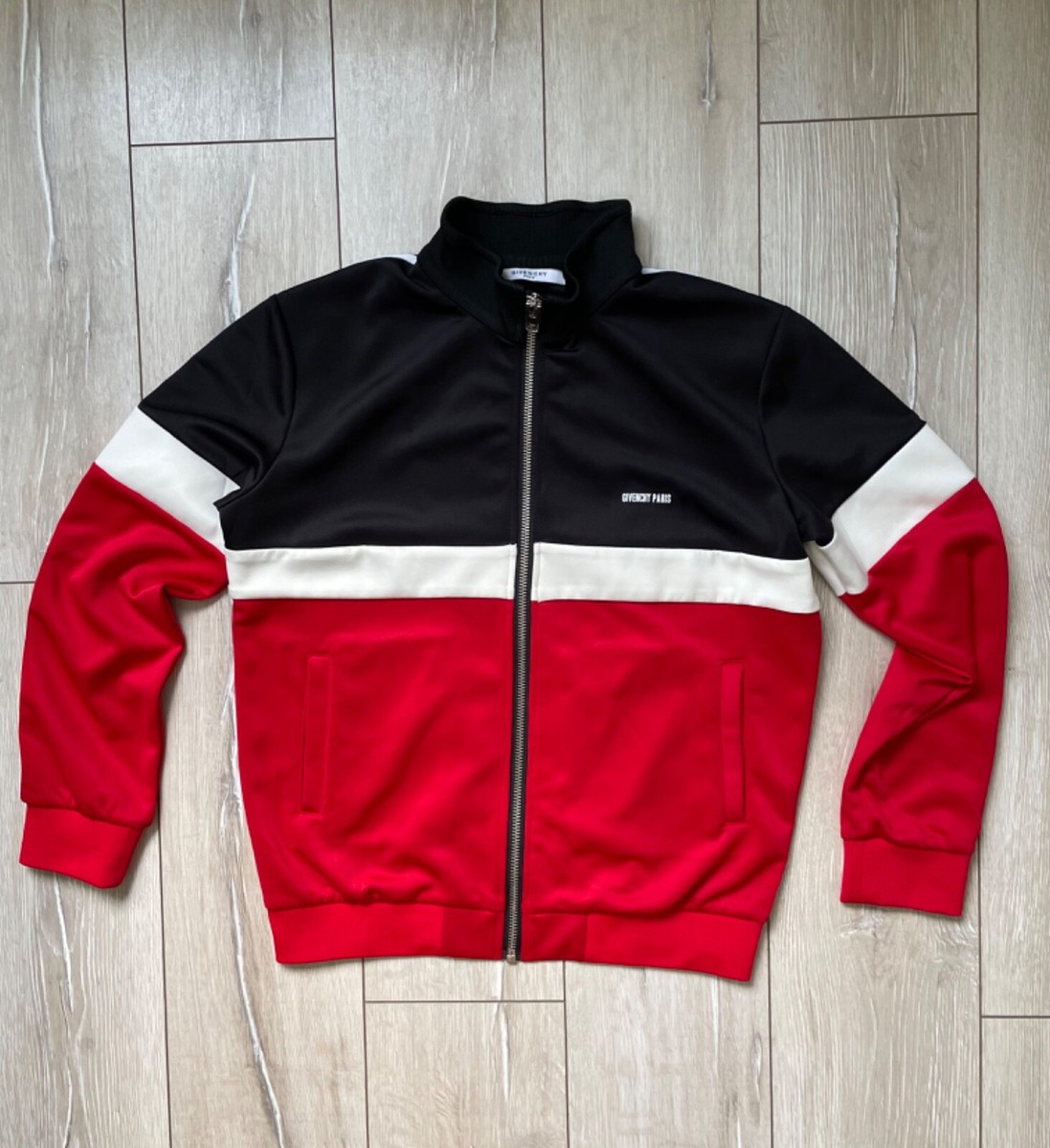 【関税・送料込み】GIVENCHY CASUAL JACKETS Givenchy Paris Light Zip Track Jacket Size S | eBay