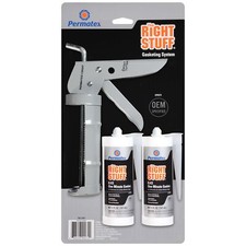 Permatex 99070 The Right Stuff Gasket Maker 5 oz. - 2 Pack with Caulking Gun