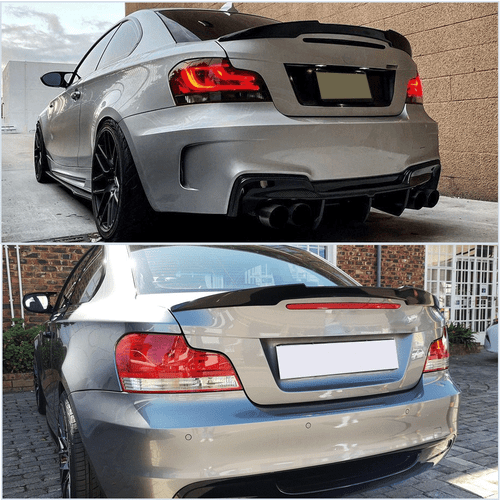 Fit for BMW E82 120i 125i 128i 135i M Coupe 07-12 Rear Trunk Spoiler Wing Carbon - Bild 13 von 14