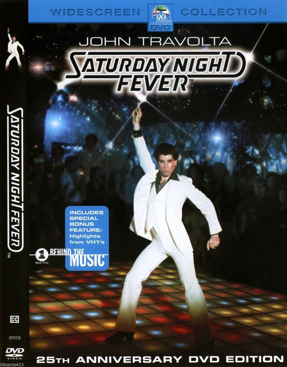 Saturday Night Fever (Widescreen DVD, 2002) John Travolta