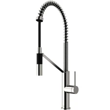 Vigo VG02027ST Livingston 1.8 GPM Pre-Rinse Swivel Kitchen Faucet, Stainless Ste