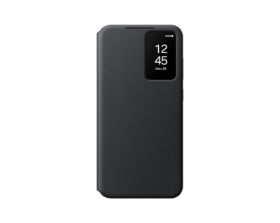 Genuine Samsung Smart View Wallet Case for Galaxy S24+ - Black