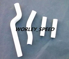 White Silicone Radiator Hose For Aftermarket Yamaha YZ250 YZ 250 2002-2008 