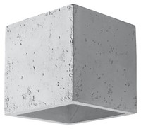 Beton Quad 1 Gu 9 Wandlampe Wandleuchte Flurlampe Moderne Wandspot Spot-Strahler