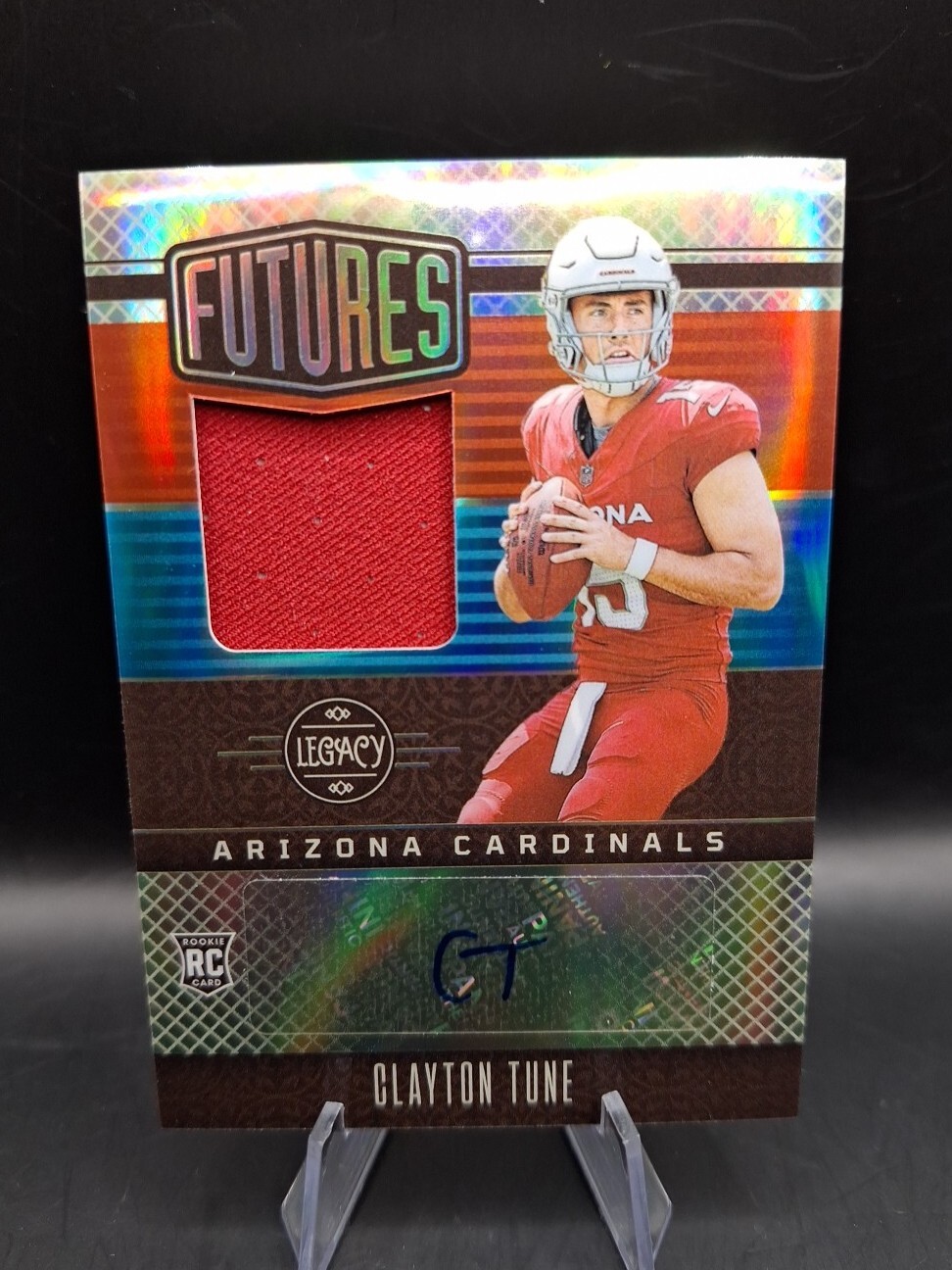 Clayton Tune Panini Legacy Futures Patch Autograph #FAPS37 Base