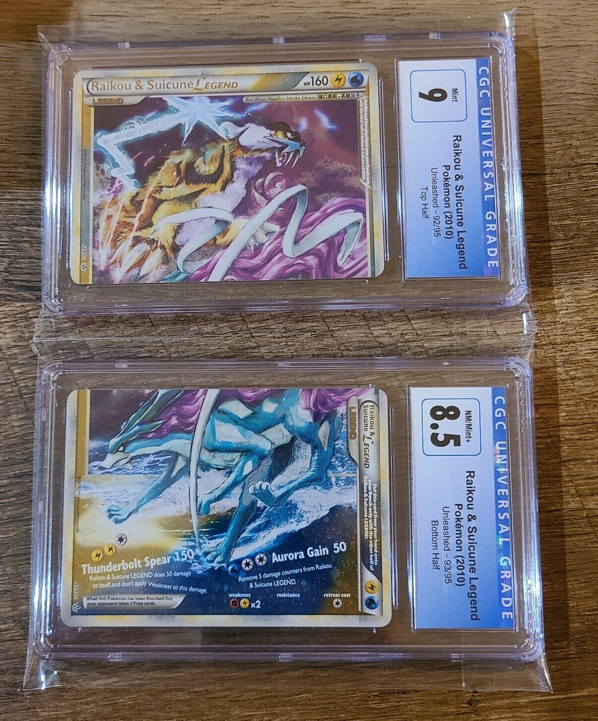 Raikou & Suicune LEGEND (Unleashed 92/95) – TCG Collector