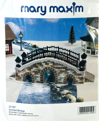Canvas Cross Needle Stitch Plastic Kit 