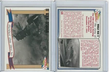 1992 Pacific, World War II, #68 On Fire and Sinking