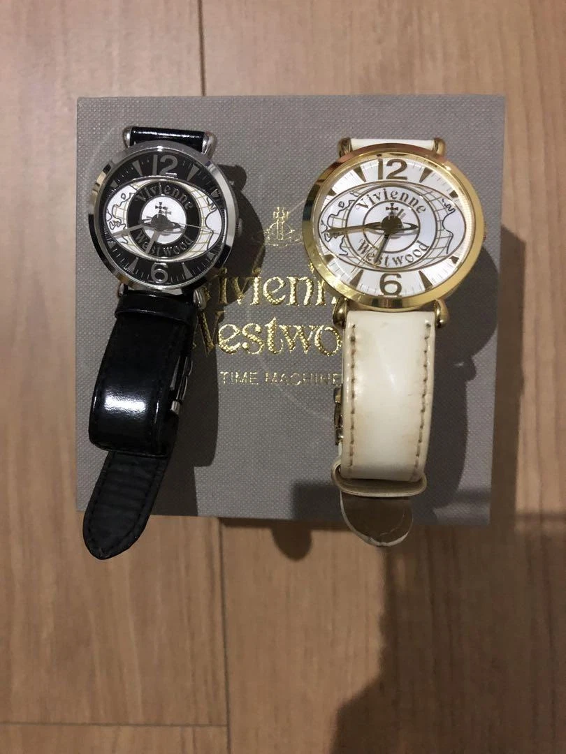Vivienne Westwood pair watch vw 7065 7865 used *no box*