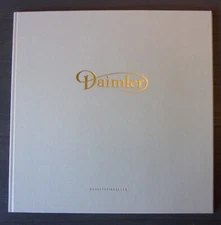 DAIMLER V8 & SUPER V8 orig 2000 UK Mkt Large Format Hardback Sales Brochure