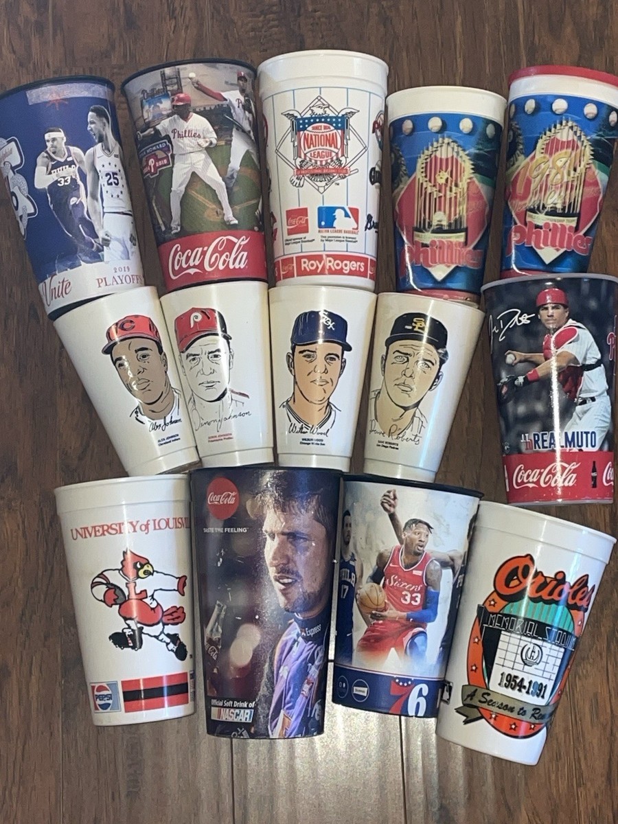 Set Di 6 Decalcomanie Multiuso Philadelphia Phillies – Adesivi Ufficiali Per Auto, Moto, Zaini, Fan Pack MLB, Prodotto In USA