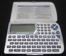 Sharp YO-180 Electronic Organizer 256 KB Lights up Screen Display garbled China