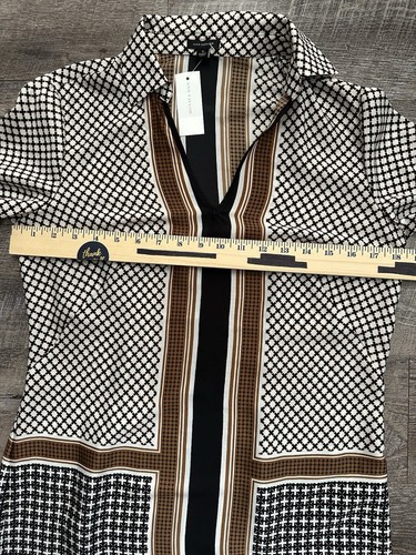 Robe Chemisier Tov Femme - Taille 38 - Manches Longues - Noire - Neuf Avec étiquettes