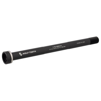 Wolf Tooth Wolf Axle for 12mm Rear Thru-Axle Black 1.75 x 166mm