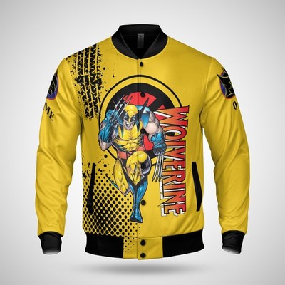 Personalized Amazing Wolverine Deadpool & Wolverine It's Hero Time Jacket