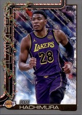 2025-26 Topps Holiday #H123 Rui Hachimura Glitter Holiday