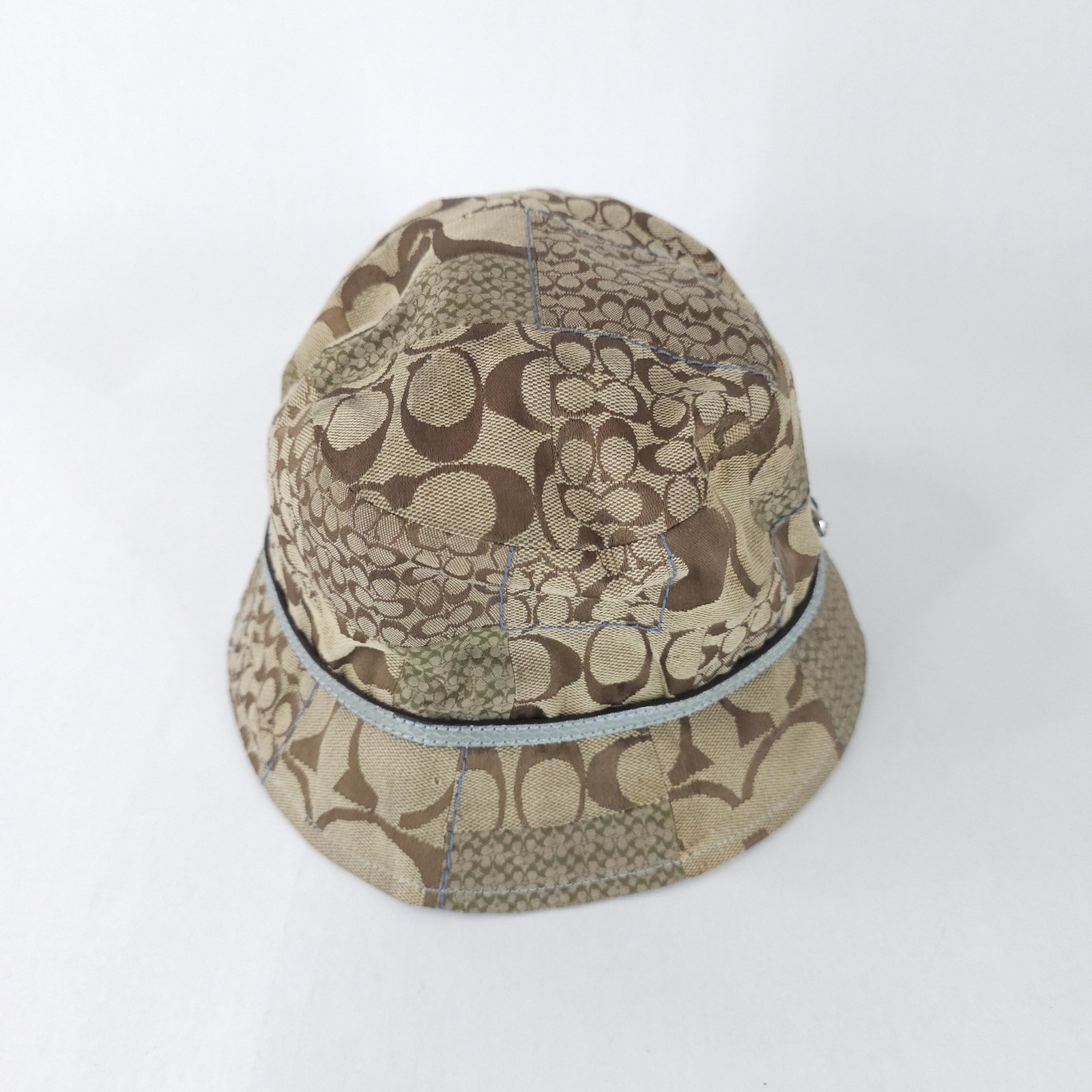 Coach Hat Cap Strap Back Patchwork Signature Canv… - image 1