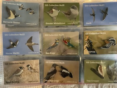 Keine RSPB Abzeichen 9 Pin Anstecker in einer Polytasche siehe Beschreibung 