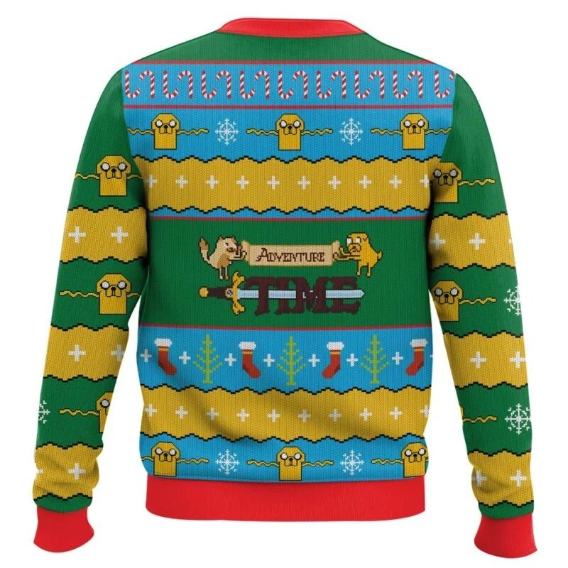 Christmas Adventure Time Ugly Sweater