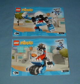 (3) MIXELS, SERIES 7, SETS NO. 41554, 41556, & 41560 - LEGO - 2016 - USED