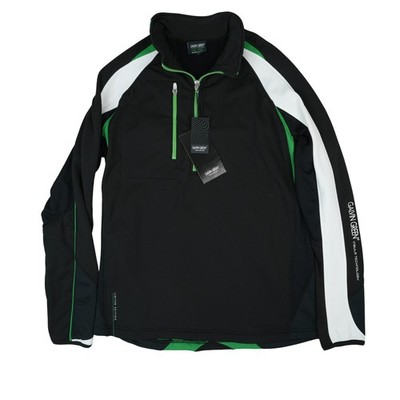 Galvin Green Dustin Pullover Men Large Black Limited Edition 1/4 Zip Golf Jacket