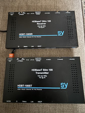 SY HDBaseT Slim 100 HDMI Extender Tx/Rx Set 4K HDCP CATx up to 100m