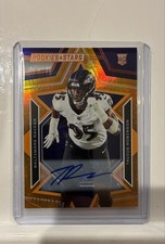 2023 Panini Rookies & Stars - Rookies Tavius Robinson #185 Orange Signatures...