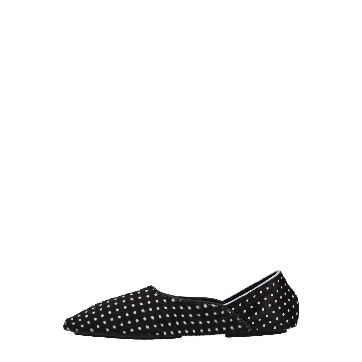 HAIDER ACKERMANN Mens Slip On Shoes Flat Black Leather Polka Dot EU 41 RRP 690 image 4