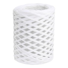 Raffia Ribbon 100 Yard, 1 Roll Natural Packing Paper Twine String White