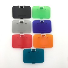 2PCS Clear Color For N64 Memory Expansion Pak door Cover Jumper Pak Lid for N64